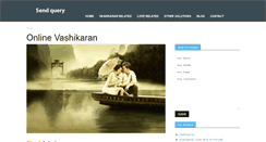 Desktop Screenshot of onlinevashikaran.com